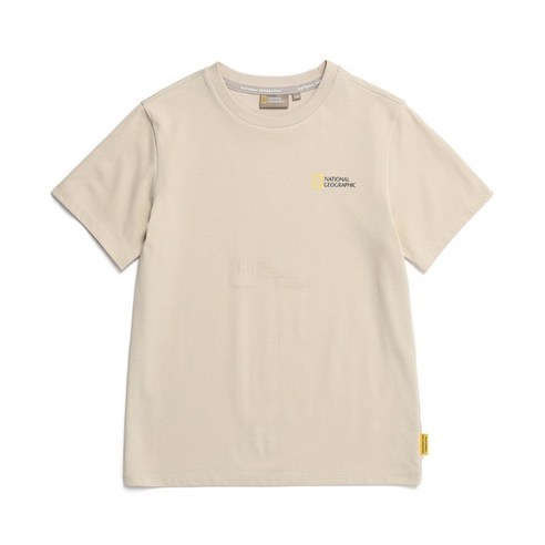내셔널지오그래픽 키즈 K232UTS900 캠핑카 그래픽 반팔티셔츠 L BEIGE
