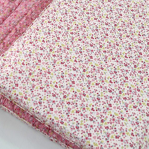 잔잔한 아름다움으로 물드는 포근한 휴식, 쉐리잔꽃 광목 요커버