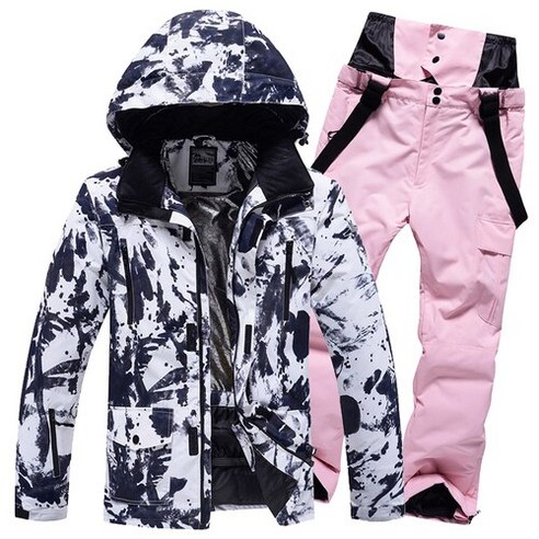 장비 숏 인라인 스키Ski Suit Men Skiing Jackets Winter Warm Windproof Waterproof Outdoor Sport Snow, 08 Style 08_02 L
