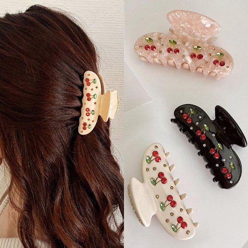 "인싸템" 핑크 자개 체리 헤어핀, 나에게 어울릴까? 솔직 후기 & 꿀팁 대방출! emijay