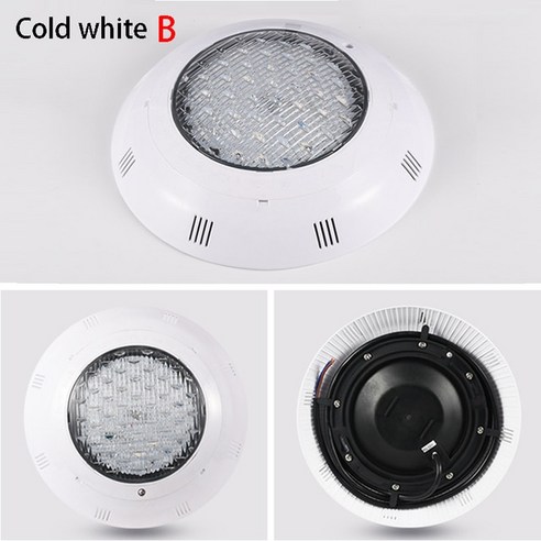 방수 원격 제어 LED RGB 수중 스포트라이트 IP68 12V 12W 18W 24W 35W 45W 방수 야외 정원 연못 수영장, 03 Cold white-B_06 35W