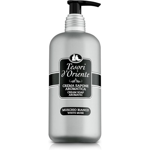 테소리 도리엔테 Crema Sapone 아로마틱솝 비누 300ml x2개 묶음세트 Muschio Bianco 화이트 머스크