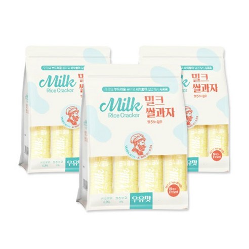 쌀과자 추천 상품밀크 클래식 쌀과자, 240g, 3개 제품 사진