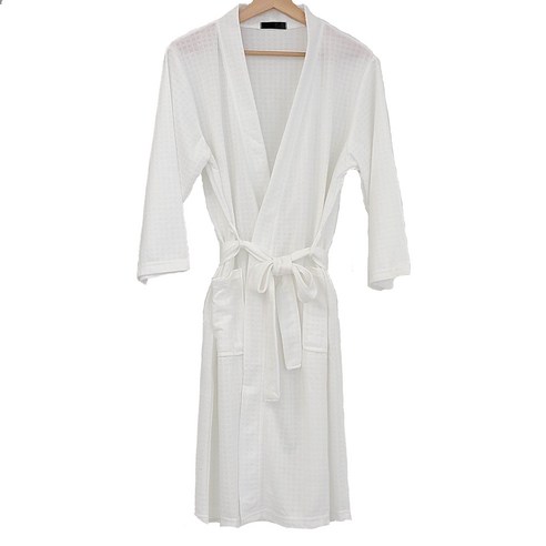 데이그린 부드러운 호텔 샤워 가운 배스로브 여성용(XL), 퓨어 화이트, 1개