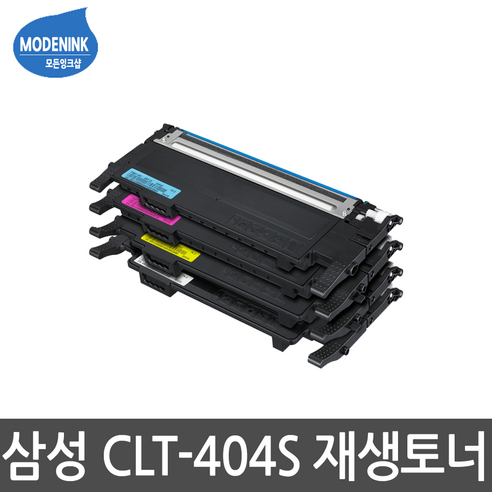 삼성전자 CLT-K404S SL-C430 C432 C433W C480 C482 C483FW 비정품토너, 1개, CLT-K404S 검정 맞교환