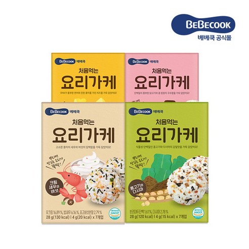 베베쿡 처음 먹는 요리가케, 연어와 치즈, 28g, 1개 연어와 치즈 × 28g × 1개 섬네일