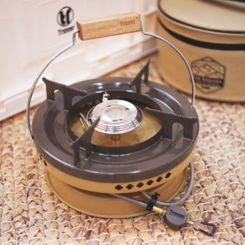 캠핑의 낭만을 완성하는 마법, 트루버 캠핑 그리들 버너 트루버사하라프로