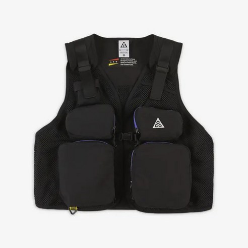 [국내매장판] 나이키 ACG 화이트워터 리버 드리프터 베스트 블랙 FZ5651-010 acg베스트