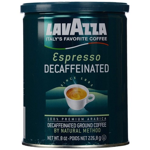 라바짜 디카페인 그라운드 커피 에스프레소, 226.8g, 1개, 1개입