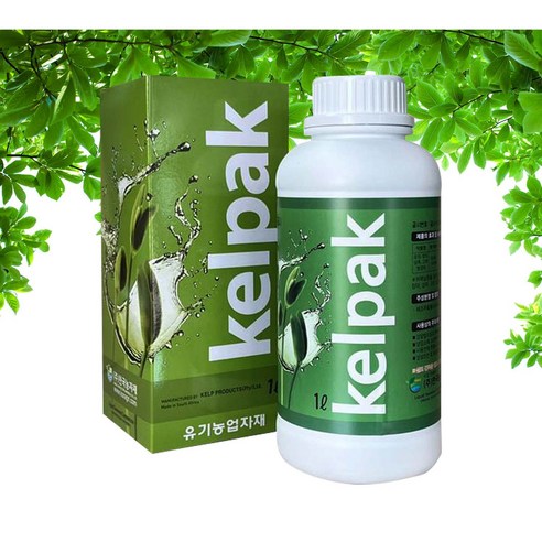 (에코토피아)켈팍500ml 1L 해조추출물 100% 식물활력제 유기농업자재 식물영양제, 1개