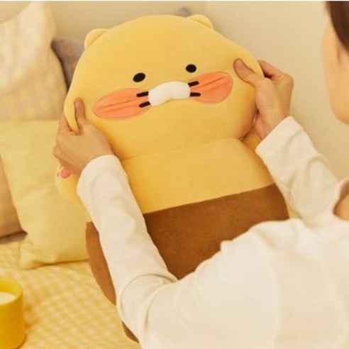 카카오프렌즈 춘식이 볼빵빵 인형 인형쿠션, 혼합색상