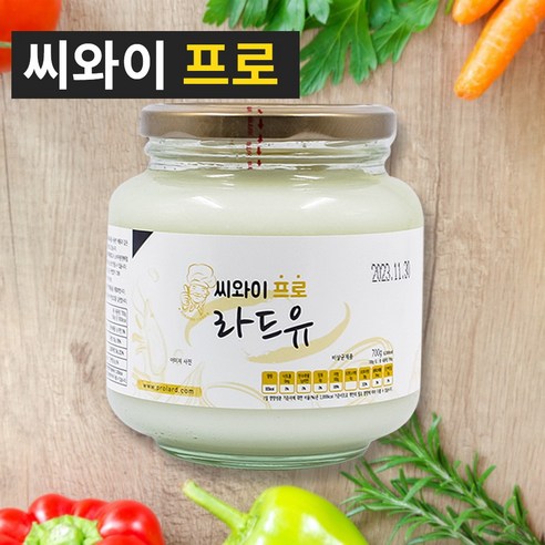 씨와이프로 라드유 무첨가 정제 돈지 700g, 1개, 700ml