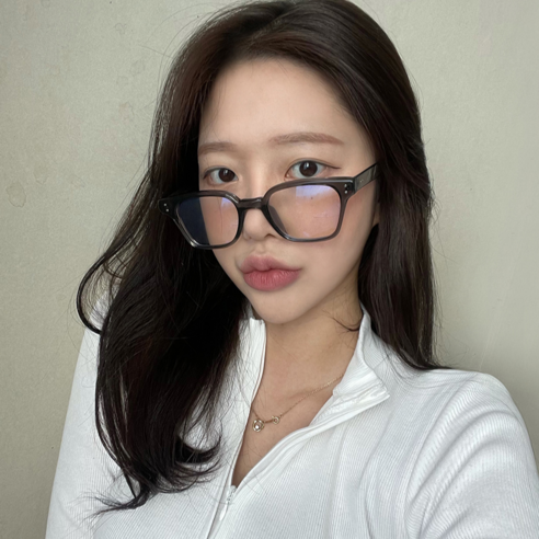 원웨이 블루라이트 차단 안경 OB689 8 VANANA2 블루라이트 차단 렌즈 남녀공용 스퀘어 기능성 뿔테안경