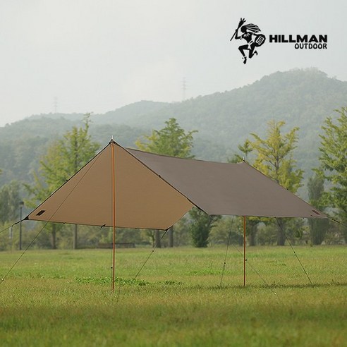 미니멀 캠핑의 품격을 높이는 힐맨 실타프 샌드