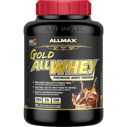 Allmax 올 웨이 골드 프리미엄 아이솔레이트 프로틴 블렌드, 1개, 2.27kg