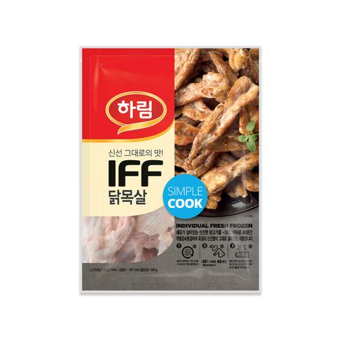 하림 IFF 닭목살, 2개, 500g