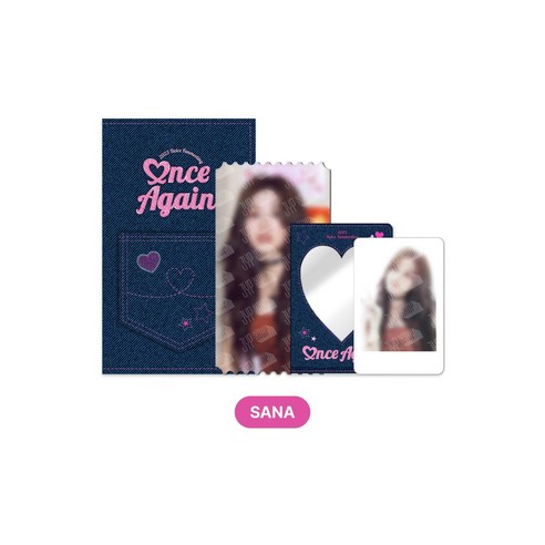 트와이스 사나 원스 어게인 트와이스 스페셜 티켓 세트 TWICE SANA ONCE AGAIN TWICE SPECIAL TICKET SET