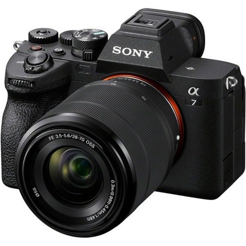 Sony 소니 알파 7 IV 풀프레임 미러리스 교환 렌즈 카메라 28-70mm 줌 키트 포함