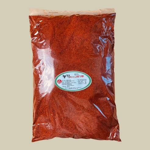 중국산 보통 고춧가루 5kg 세척 태양초 햇 고추가루 10근 특A