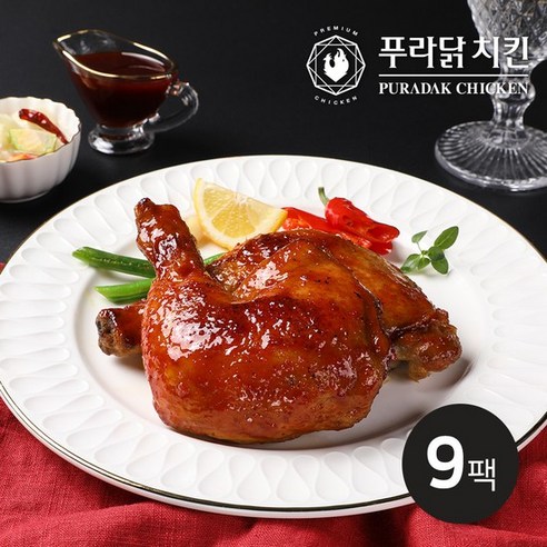 [무료배송/당일출고] 푸라닭 통 닭다리구이 매콤악마, 25개, 250g