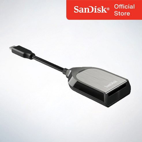 샌디스크코리아 공식인증정품 Extreme Pro 익스트림 프로 SD 카드 UHS-ll UHS-2 USB-C 리더기 SDDR-409, SD카드 리더기