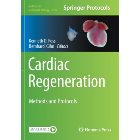 (영문도서) Cardiac Regeneration: Methods and Protocols Paperback, Humana, English, 9781071606704