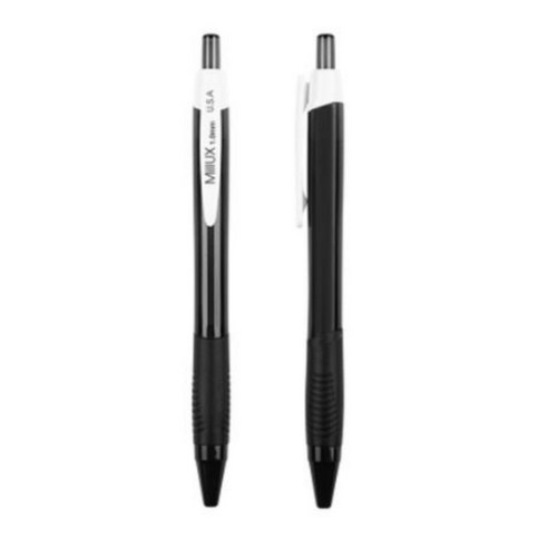 밀룩스 볼펜 제트스트롱 1.0mm, 20개