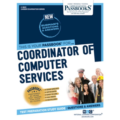 Coordinator of Computer Services Volume 3803 Paperback, Passbooks, English, 9781731838032