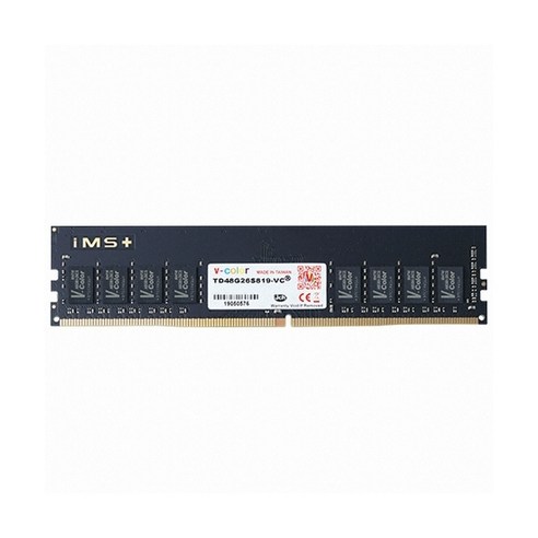 브이컬러 BLACK DDR4 8GB 데스크탑용 PC4-21300