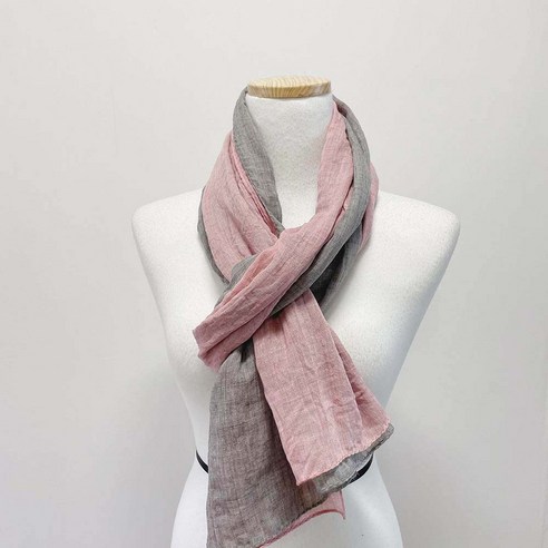 투톤 무지머플러 국내제작 멋스러운 스카프 봄 가을 겨울 머플러