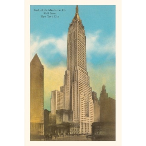 (영문도서) Vintage Journal Bank of Manhattan Wall Street Paperback, Found Image Press, English, 9781669512516