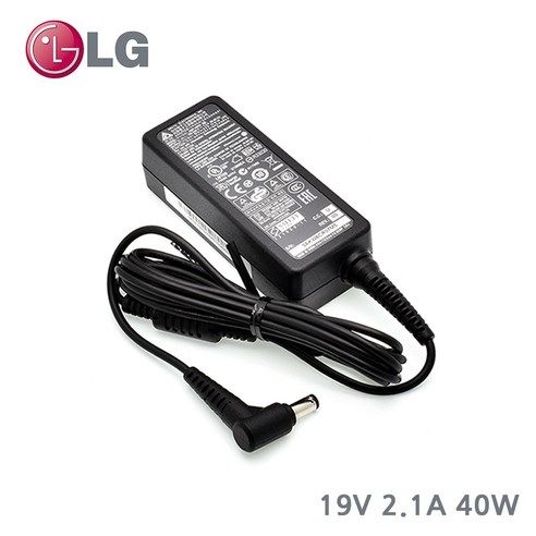 편안한 일상을 위한 lg노트북충전기 아이템을 소개합니다. LG 정품 19V 2.1A 40W 외경 5.5m 노트북 어댑터 충전기 ADP-40KD BB