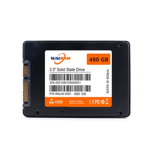 Sunlink SSD hdd 2.5 SATA3 120gb 128gb 240gb 256gb 512gb ssd 1TB 내부 솔리드 스테이트 하드 드라이브 용 노트북 디스크 데스크탑, 1MB, 480G