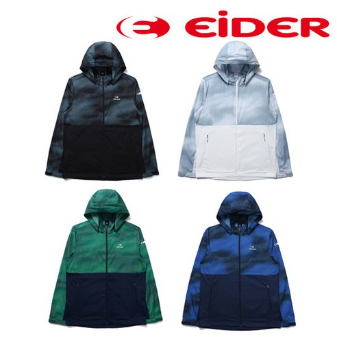 아이더 EIDER BLOOM 블룸 프린트 배색형 방풍 자켓 DMM21111 348221