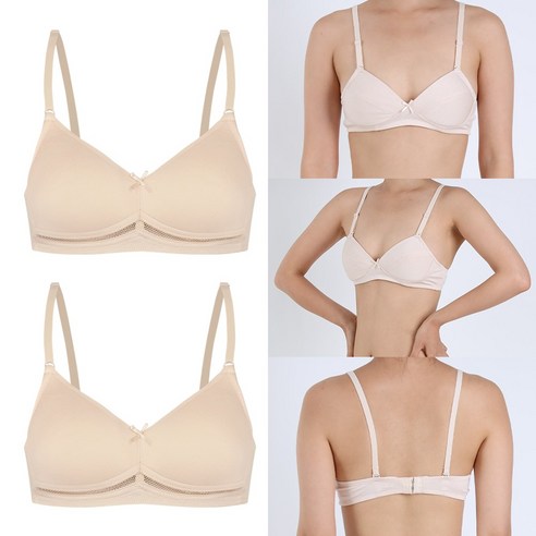 우리 아이 첫 브라, 답답함 없이 편안하게! 이너쿠키 노와이어 브라 솔직 후기 aa컵브라