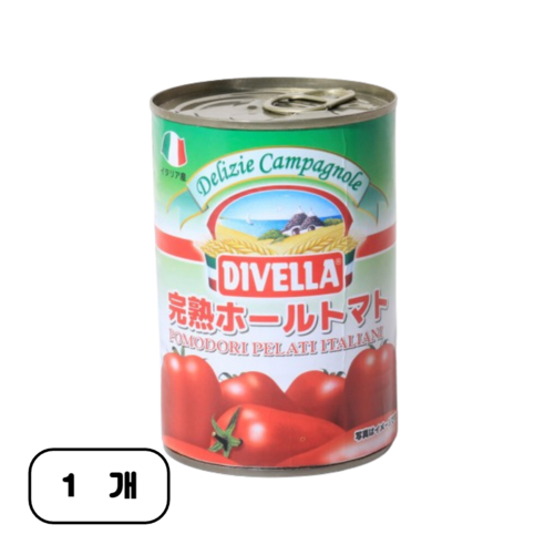 디벨라 홀토마토 통조림, 400g, 1개