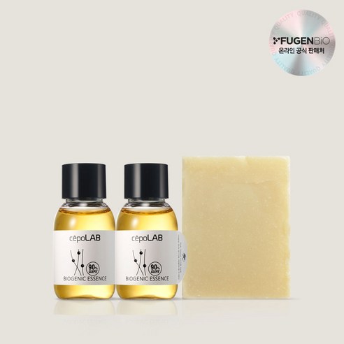 [퓨젠바이오 공식몰] 세포랩 바이오제닉 에센스 90% 30ml 2개 + 바이오제닉 솝 100g 세포랩바이오에센스