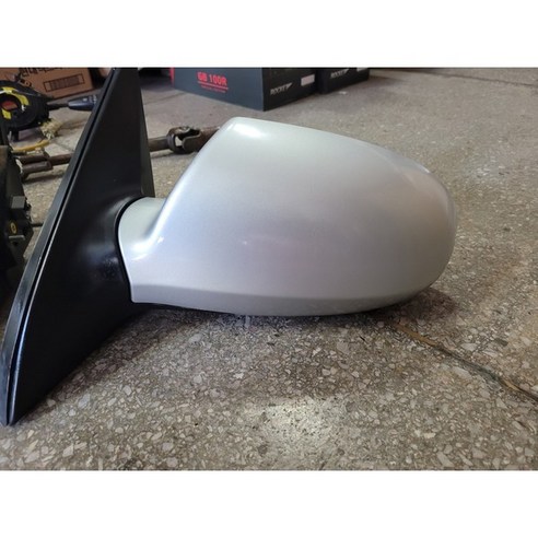 중고품 은색 백미러, 7핀 전동접이, 거울전동, 열선 기능