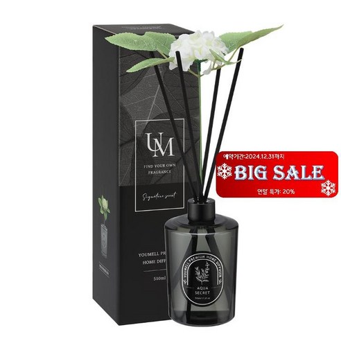 유멜대용량 디퓨저 방향제 (510ml), 밤쉘(510ml), 510ml, 1개