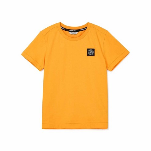 레노마 키즈 남아싱글 실켓 베이직 티셔츠 오렌지 R2222T128 16