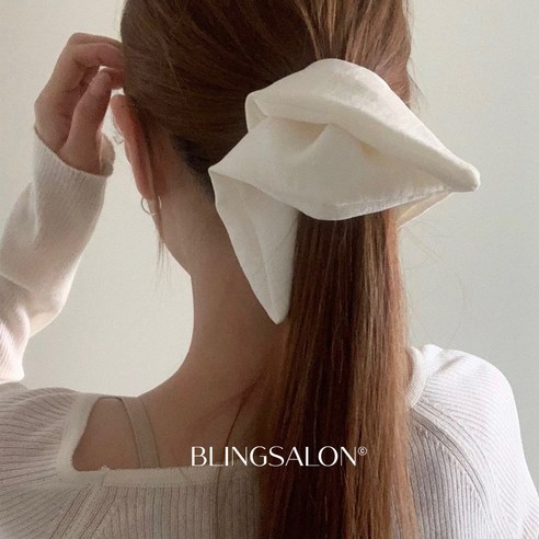 툭 묶어도 스타일 UP! ✨ 똥손도 금손 만들어주는 마법의 곱창밴드 후기 사각스크런치