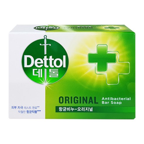 데톨 항균비누 오리지날, 100g, 60개