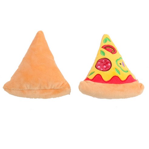 마이카싸 강아지 고양이 장난감 삑삑이 햄버거 감자튀김 도넛, 피자한조각