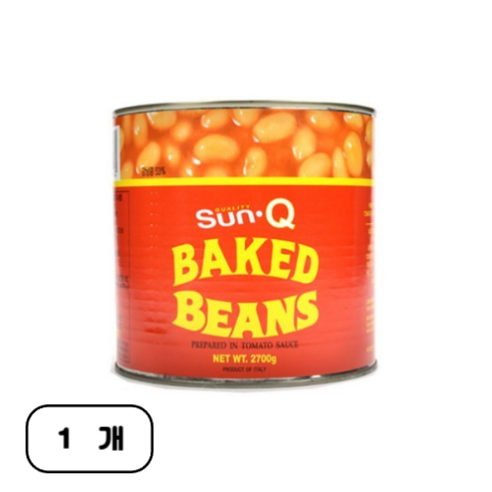 썬큐 베이크드빈스 400g 식품 통조림, 420g, 3개