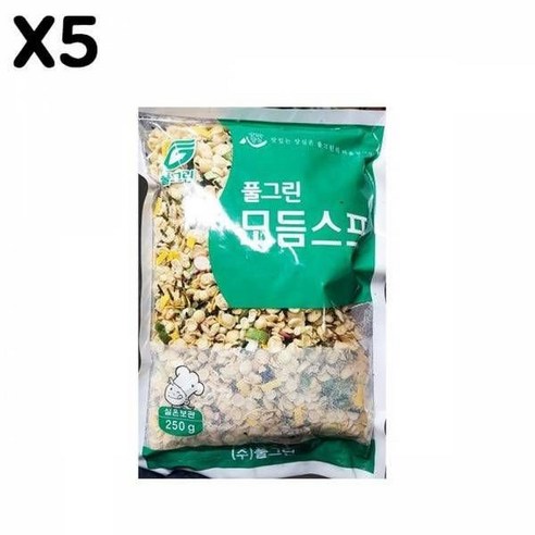 즉석국 국 FK 풀그린 X5 건더기 스프 250g