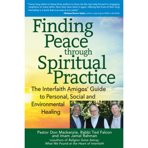 Finding Peace Through Spiritual Practice: The Interfaith Amigos'' Guide to Personal Social and Environmental Healing, Skylight Paths Pub