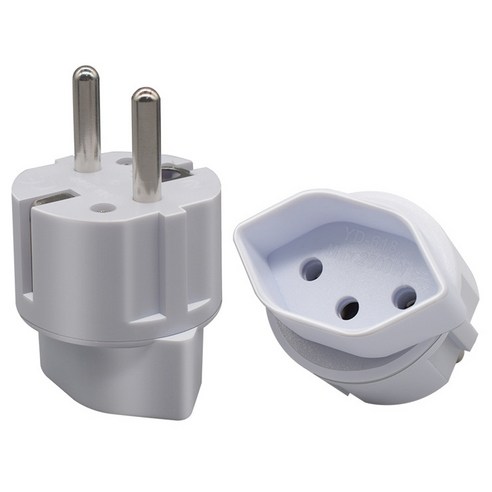 여행 필수품, 합리적 가격의 EU 플러그 변환 돼지코 어댑터