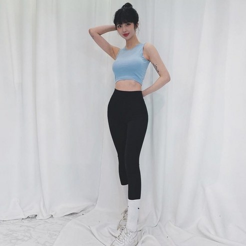 VANANA2 여성용 가성비 좋은 베이직심플 요가 필라테스 레깅스 4color