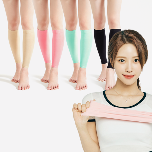 95프로블럼 발란스핏 종아리형 압박스타킹 좌우 세트 민트, 1세트