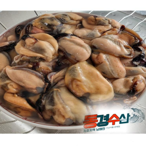 국산 손질 세척 제철 깐홍합살 당일채취 1kg 홍합탕, 2개